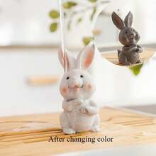 Nuevo Producto, Mascota deé que de Color, Zorro Pequeño, Panda, Conejo, Puede Criar para Jugar alé, Oficina, Hogar, Decoración de Mesa deé - 12 - Ver 13
