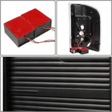 ASDDNA MOTORING TL-CSIL07-LED-BK-CL - Conjunto de luz trasera LED para el lado del conductor y del pasajero [compatible con Chevy  1500 2500 HD 3500 HD] - Negro -+LENTE ROJA 3D LED - Ver 6