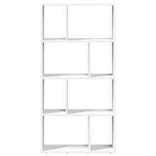 vidaXL Bücherregal Weiß 60 x 20 x 120 cm Holzwerkstoff - Weiss - Übersicht 5