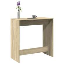 Table de bar vidaXL Chêne Sonoma 102x50x103,5 cm Matériau à base de bois - Tabac - Voir 1