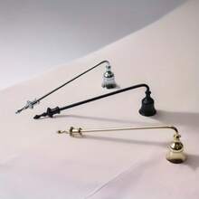 Durable Metal Candle Snuffer, Incense Extinguishing Tool, Multi-Color Metal Candle Accessories, Candle Snuffer Wholesale, Valentine's Day Gift, Birthday Gift, Christmas Gift, Candle Extinguisher, Multi-Color Metal Candle Snuffer, Home And Kitchen Decor, Candle Accessories, Handled Tool, Candle Extinguishing Cover - Multicolor - View 6