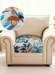 1 Pc Sofa Slipcover Stretch Material Sofa Seater Cushion Cover Solid Color Sofa Cover - Multicolor - View 12