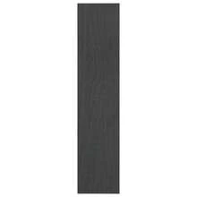 Étagère/séparateur de pièce vidaXL Gris 100 x 30 x 135,5 cm Bois de pin massif - Gris - Voir 6