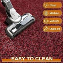Door Mat 20 X 32 Inch Rubber Backing Non Slip Low-Profile Super Absorbent Door Mat Cotton Shoe Scraper Dirt Trapper Pet Mat For Front Door - 51x81cmRectangular - View 5