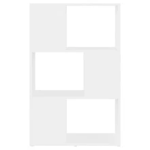 étagère de séparation vidaXL blanche 60 x 24 x 94 cm, matériau à base de bois - Blanc - Voir 5