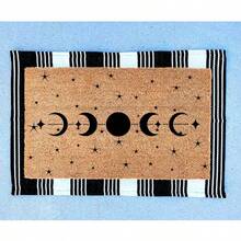 Witchy Doormat Salt From The Earth - Water Absorbent Non Slip Welcome Door Mat - Rubber Backing Graphic Print Door Rug For Front Halls Kitchens Bedroom Bathroom Laundry Room - Witchy 2 - View 1