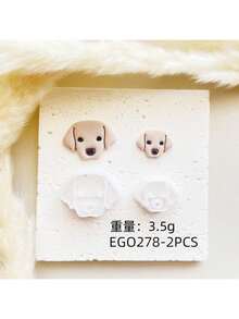 Dog Puppy Cute Animal Combination Mold Polymer Clay Cutter Stereo Dog Diy Earrings Pendant Jewelry Pottery Tools - LM277+278+279 - View 16