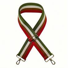 3.2cm New Rainbow Color Strap For DIY Women's Bags, Replaceable Shoulder/Crossbody Strap, Fashion Minimalist Wide Bag Strap - Multicolor - View 6