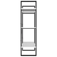 Libreria vidaXL bianca 100x30x105 cm Materiale a base di legno - Bianco - Visualizzare 6