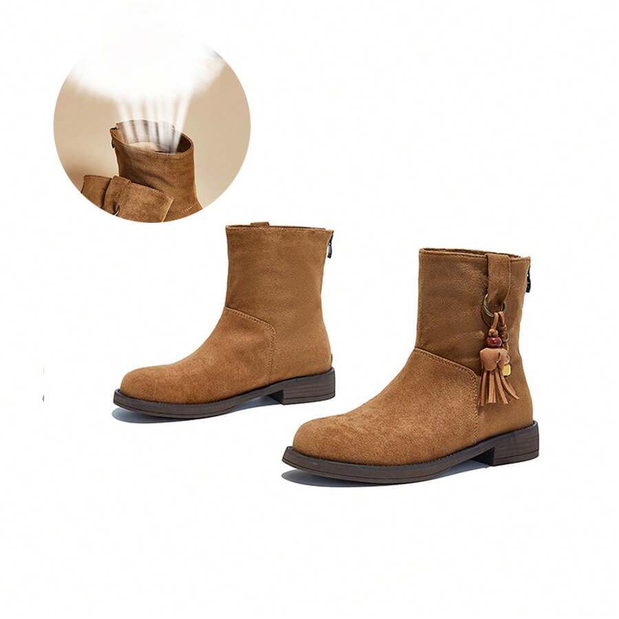 Botines y botitas para mujer - Camel - Ver 1