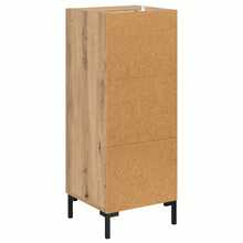 Credenza vidaXL Olden Artisan in rovere 34,5 x 34 x 90 cm - Castano - Visualizzare 8