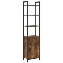 Bibliothèque vidaXL Chêne fumé 40 x 24 x 161 cm Matériau à base de bois - Tabac - Voir 3