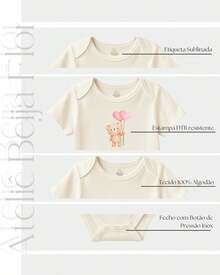 Baby Bodysuit, Children's Clothing, Soccer Teams, Brazilian Clubs, Bodysuit - 棕櫚樹 - 查看 9