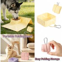 Collapsible Pet Travel Bowl, Silicone Foldable Outdoor Water Bowl For Cats & Dogs, Pet Food Bowl, Camping Bowl - 500ml - View 1
