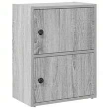 Bibliothèque vidaXL Gris Sonoma 40x24x52 cm Matériau à base de bois - Gris - Voir 2