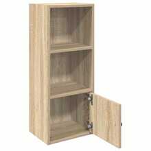 Estantería vidaXL Sonoma Oak 31x24x77 cm Material a base de madera - Marrón - Ver 4
