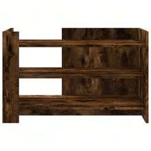 vidaXL Couchtisch Räuchereiche 80x50x50 cm Holzwerkstoff - Braun - Übersicht 5