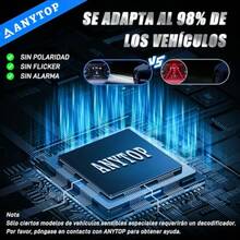 ASDH4 HB2 9003 Led Bombillas para Delanteros Faros160W 20000LM 6500K 500% Brillo Focos Kits de Conversión Luz Alta Y Baja Luces Antiniebla 2 Unidades - como en la foto - Ver 7