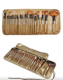 Set de 24 Brochas para Maquillaje para Sombras Polvos - Multicolor - Ver 14