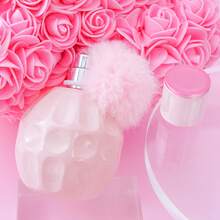Perfume: PINK CANDY 100ml Aroma Gourmand Floral-Frutal Notas: Dulce, Frutal, Vainilla, Polvoriento Perfume para Mujeres Perfume para Hombres Aroma Duradero Regalo para Novio Regalo para Novia Botella de Perfume Atractiva Aroma Frutal Aroma Amaderado Fresco Desodorante para el Cuerpo Axilas Festival del Maíz Día de la Independencia Día de los Muertos - CARAMELO ROSA - Ver 1