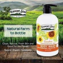 VERMONT SOAP Body Wash, Natural Body Wash With Shea Butter, Mild Gel Body Wash For Moisturizing And Soothing Skin, Fragrance Free Body Wash For Women &Amp; Men (Lavender, 12oz) - Màu B - Xem 2