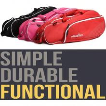 R-Atletico - B de tenis con 6 raqus acolcada para proteger las raqus y ligera para ugadores de tenis esiona o princiantes diseño unisex para ores mueres óv y adultos - Rosado - Ver 5