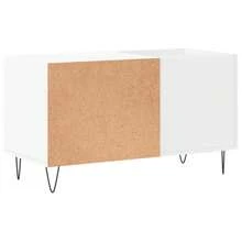 Mobile per dischi vidaXL, bianco, 85x38x48 cm, materiale a base di legno. - Bianco - Visualizzare 6