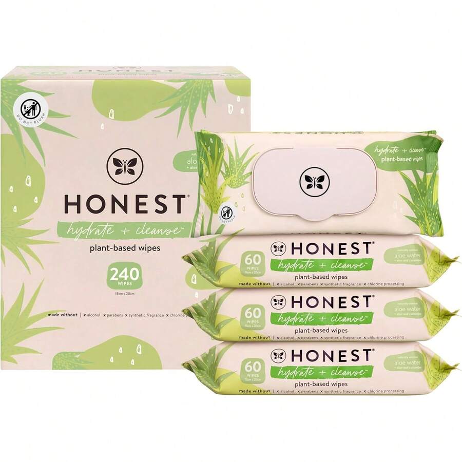 Toallitas |   Hidratar + limpiar |   Aloe + pepino |   Aroma de pepino |   240 ct, pepino, 240 unidades - 1 - Ver 1