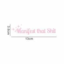 Manifeat That Car Sticker, Cute Personalized Creative English Decal For Rearview Mirror, Vanity Mirror, Rear Of Car, Passenger Side, Vinyl Material, Waterproof, Sunproof, No Residue - Multicolor - View 8