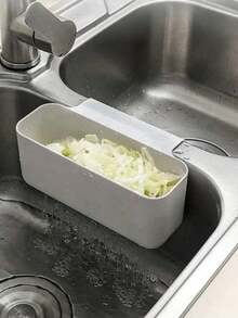 1pc Kitchen Sink Drain Basket, Multi-Functional Card Slot Kitchen Sink Strainer, Food And Vegetable Wash And Drain Basket Christmas For Holiday Gift Giving