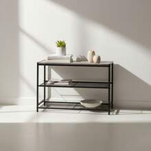 Ecommerc3 MOBLEKIT | Scaffali in metallo e legno con diversi livelli, aperti o con ante, librerie e mobili contenitori in stile industriale per cucina, soggiorno o camera da letto - Spedizione GRATUITA ✅ Consegna in 24/48 ore in Spagna (Penisola) - 3 livelli 60*30*43 cm - Visualizzare 5