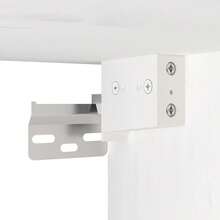 Mobiletto a muro vidaXL bianco 30x30x60 cm in legno massello di pino - Bianco - Visualizzare 10
