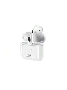 REMAX TWS-10i True Wireless Bluetooth Earbuds: Bluetooth 5.0, 10-Meter Stable Connection, Compatible With All Devices, Semi-In-Ear Lightweight Design, Large Dynamic Driver, High-Definition Sound Quality. - White - View 6