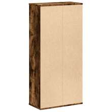Bibliothèque vidaXL Chêne fumé 50x25x105 cm Matériau à base de bois - Tabac - Voir 6