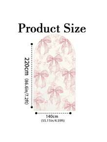 1pc/65pcs 2D Flat Pink Bow Decor Party Arch Backdrop Cover, Party Arch Zipper Closure Arch Support Cover, Decorative Elastic Fabric - Ideal For Holidays, Outdoor Lawn Parties And Events. Party Arch Decor, Event Backdrop Decor, Party Decor, Party Arch, Holiday Decor (Arch Stand Not Included) - Multicolor 01 - View 12