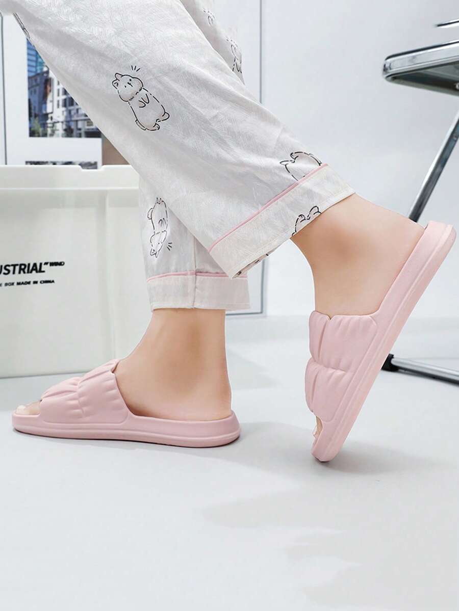 Dép thể thao ngoài trời & đi biển, dép đi trong nhà, dép xỏ ngón, mềm mại & thoải mái, thoáng khí. - Hồng - Xem 1