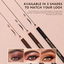 beauty glazed 12pcs Eyebrow & Eyeliner Pencil Set - Waterproof & Smudge-Proof Eyebrow Pencil - Long-Lasting Makeup Effect, Precise Eyebrow Shaping - B組 - 查看 5