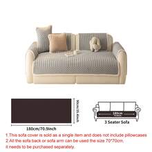 1 tấm bọc ghế sofa dày dặn, màu trơn, viền nhung trắng, thân thiện với thú cưng, có thể giặt máy, phù hợp với sofa 1-4 chỗ ngồi - Tấm lót sofa trang trí phòng khách, phòng ngủ, văn phòng và nhà cửa - Nhiều màu - Xem 16