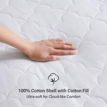 Philosophy  Cotton Filled Mattress Pad, Full - Double - View 2