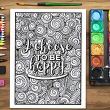 An Inspirational Colouring Book For Everyone: Be Fearless In The Pursuit Of What Sets Your Soul On Fire, Back To School - Multicolor - View 4