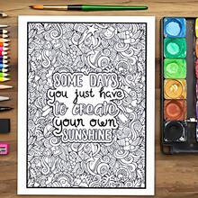 An Inspirational Colouring Book For Everyone: Be Fearless In The Pursuit Of What Sets Your Soul On Fire, Back To School - Multicolor - View 5