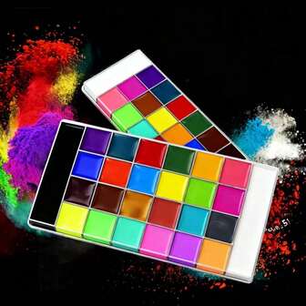 20-Color/26-Color Paint Sticks, Painting And Drawing Pigments, With Bright And Vivid Colors And High Saturation,Suitable For Halloween Painting, Christmas Painting, World Cup, Easter.