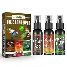 1瓶/3瓶装强力放屁喷雾 30毫升，成人恶作剧礼物，适合圣诞节、万圣节派对 - 彩色 - 查看 1