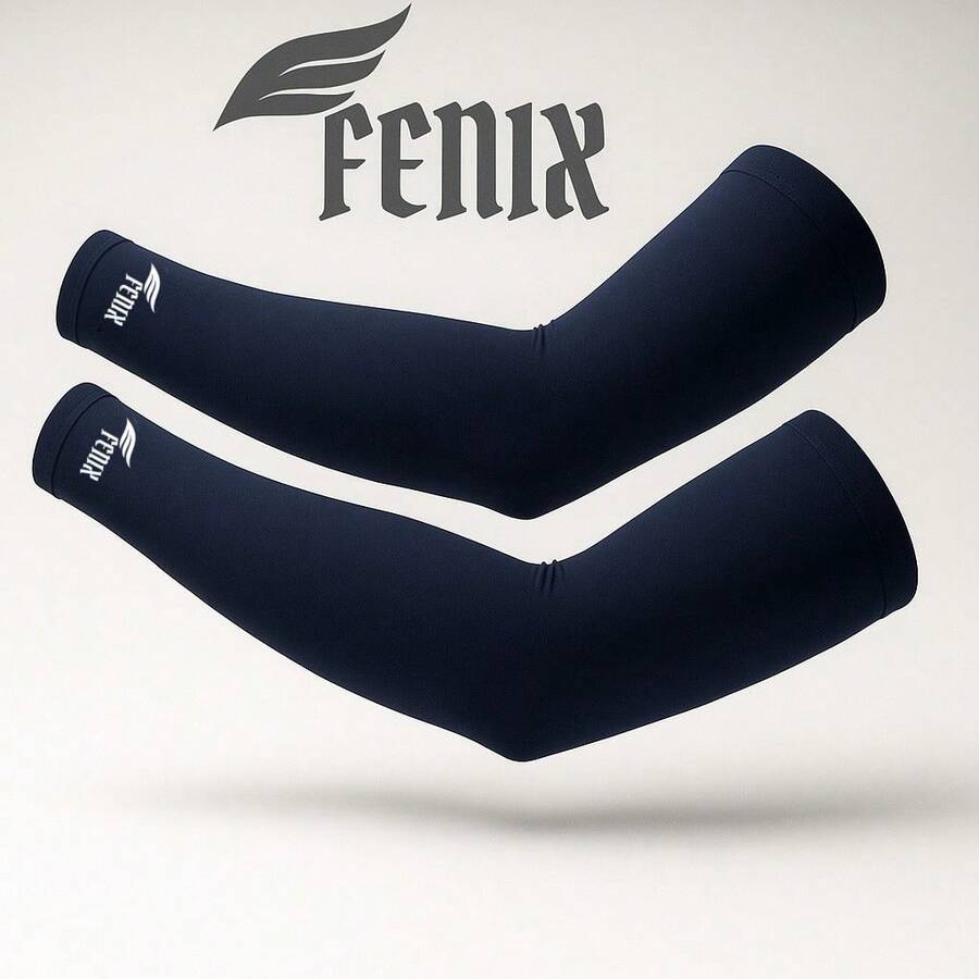 1 PAIR OF SLEEVE/UV SLEEVE SUN PROTECTION SLEEVE - Navy Blue - View 1