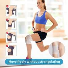 1pc Knee Brace With Side Stabilizers Breathable Knee Support