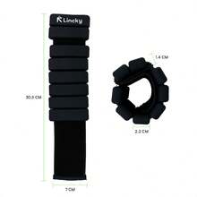 Lincky Strength Training Wrist & Ankle Weights - Black - View 2