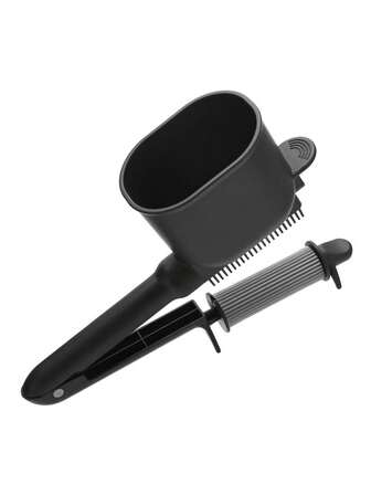 1个手动染发器，带自动滚刷，方便快捷地在家中或沙龙使用，操作简单（非电动）。