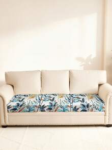 1 Pc Sofa Slipcover Stretch Material Sofa Seater Cushion Cover Solid Color Sofa Cover - Multicolor - View 8