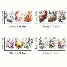 12 قطعة/مجموعة ملصقات نقل DTF بأشكال الملاحظات الموسيقية - لنقل DTF بأشعة فوق البنفسجية لجميع أنواع الأكواب والأجهزة المحمولة والخوذات والأمتعة وأغطية الهواتف المحمولة والزلاجات والحرف اليدوية والديكور الإبداعي والطباعات الفنية والنقل الأنيق والطباعات طويلة الأمد والملصقات عالية الجودة - متعدد الألوان - مشاهدة 2