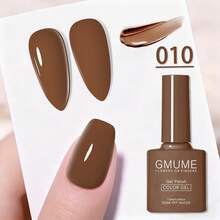 GMUME 7.5ml Gel Nail Polish, Soak Off UV LED Nail Art Varnish, 77 Colors Nude Pink Green Brown Series, Long Lasting High Gloss DIY Home Salon Manicure Pedicure Gift For Women - 彩色 - 查看 69